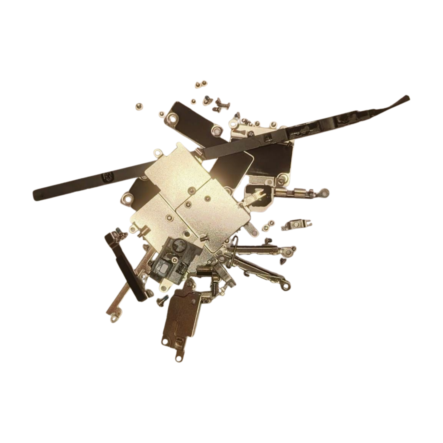 iPhone 11 Pro Max Schrauben Abdeckungen Kleinteile PULLED