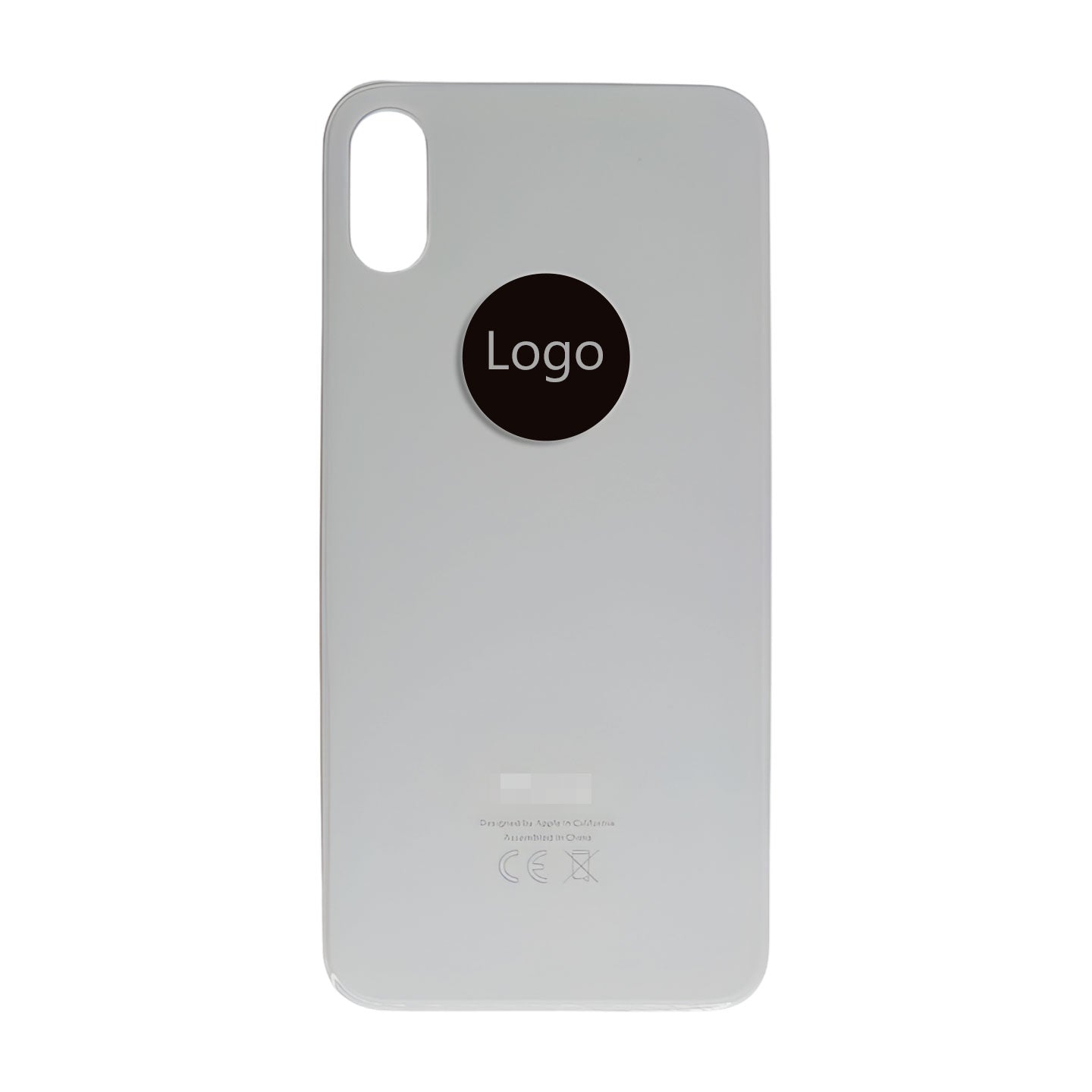iPhone X Rückglas Backcover mit Logo (AAA-Qualität)
