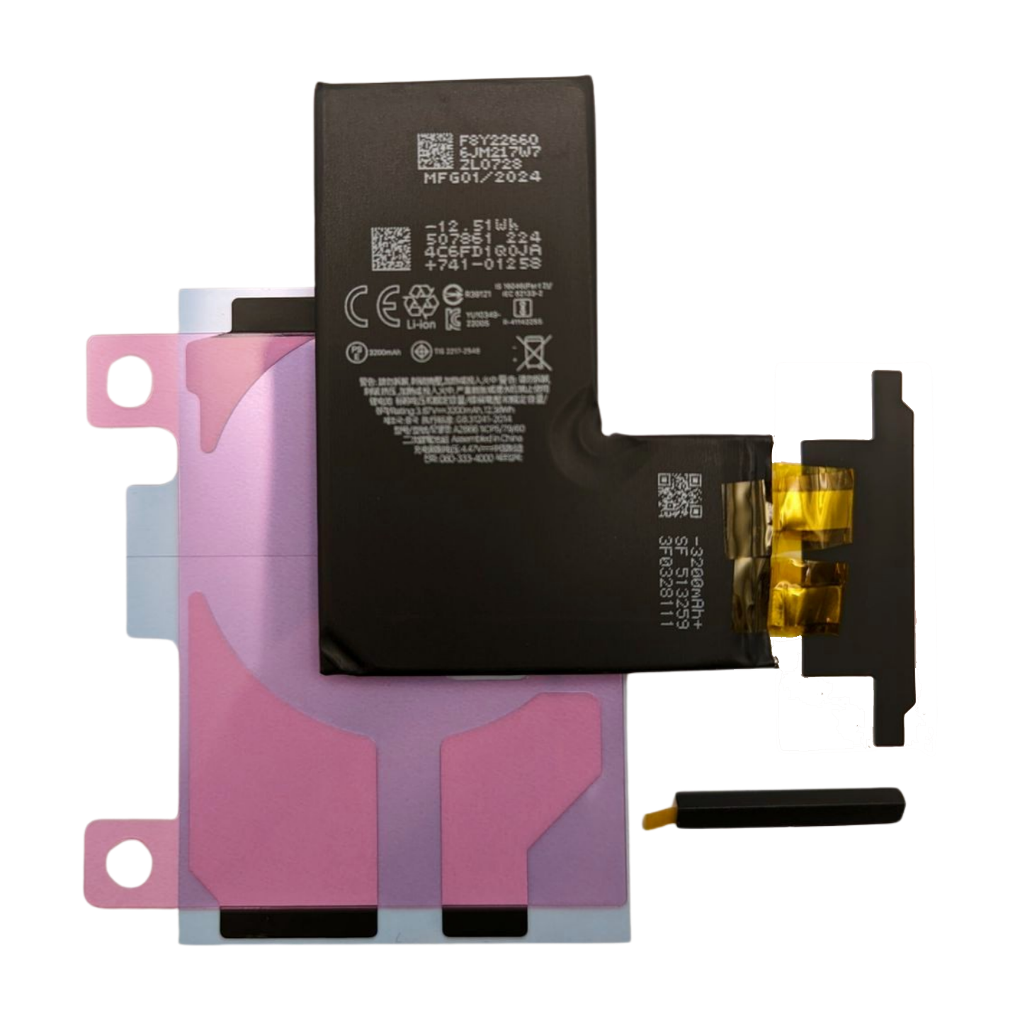 iPhone 14 Pro OEM Akkuzelle ohne BMS zum Punktschweißen