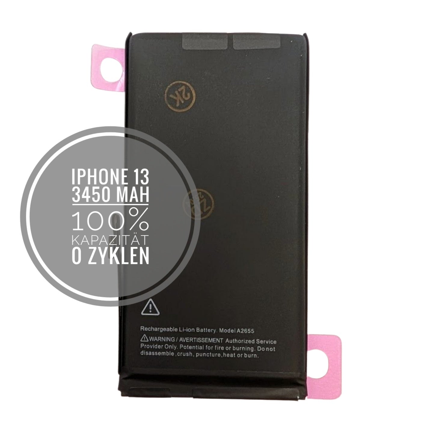 iPhone 13 OEM HC Akku - Anlernbar als ORIGINAL USED ab iOS 18