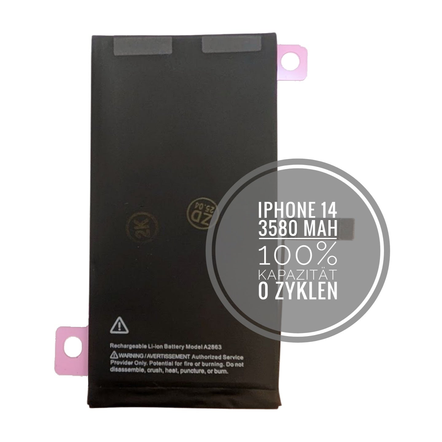 iPhone 14 OEM HC Akku - Anlernbar als ORIGINAL USED ab iOS 18