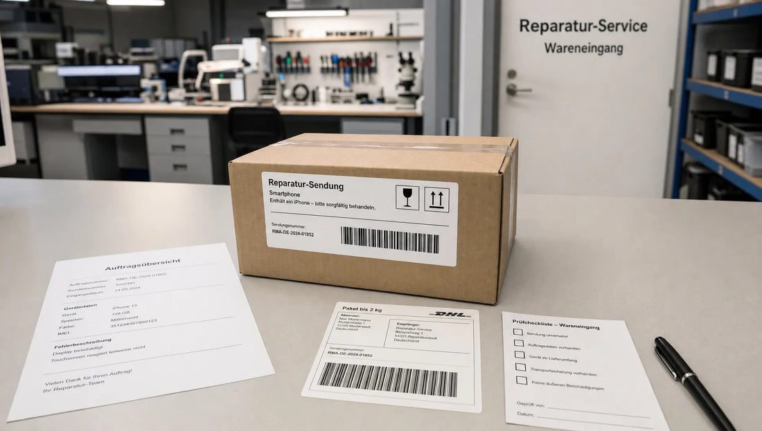 Handy online reparieren lassen: So funktioniert die Auftragsabwicklung