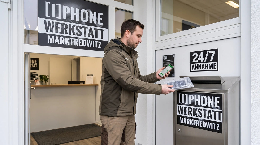 iPhone-Reparatur in Marktredwitz mit 24/7-Paketbox