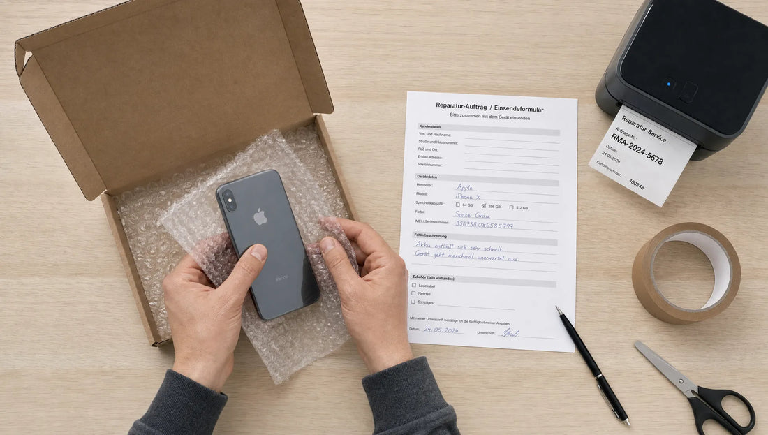Handy Doktor in Marktredwitz: Versand oder Paketbox?