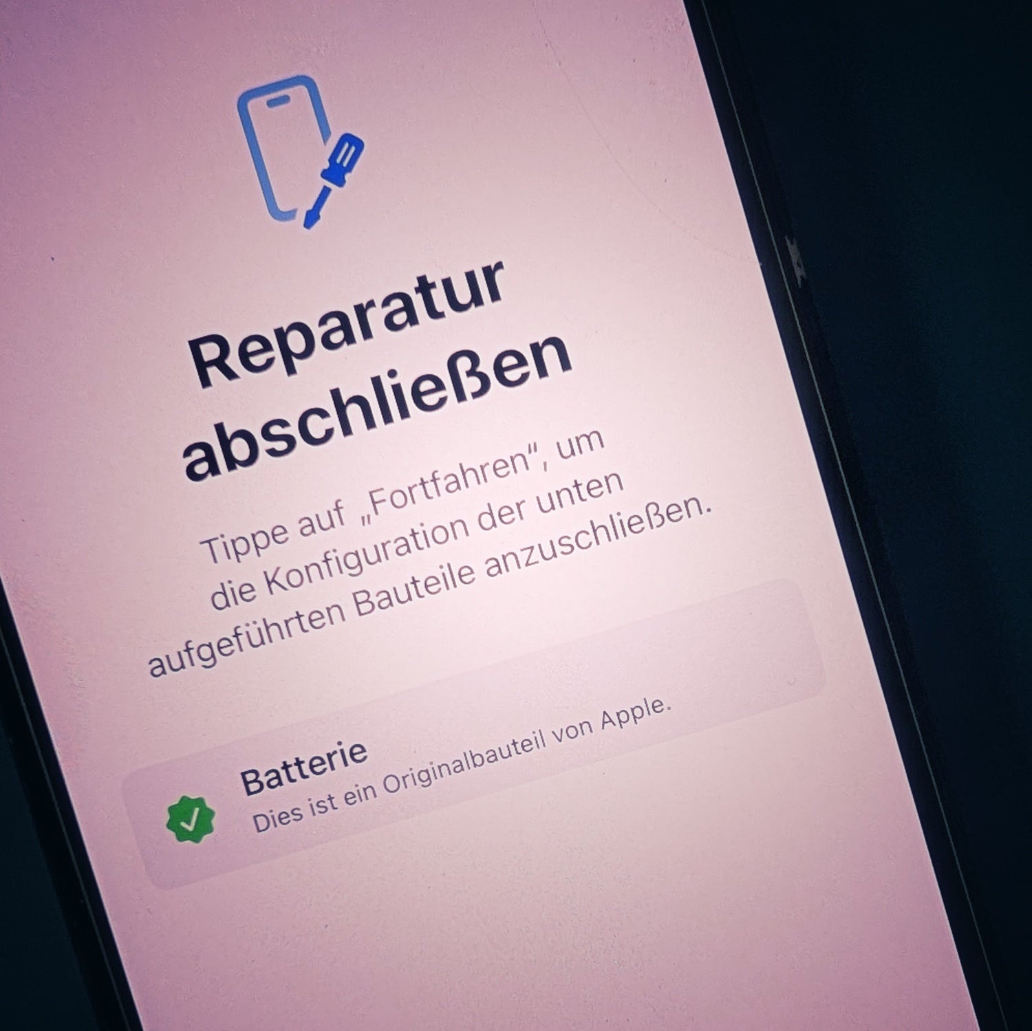 iPhone OEM HC Akkus - Anlernbar als ORIGINAL USED ab iOS 18