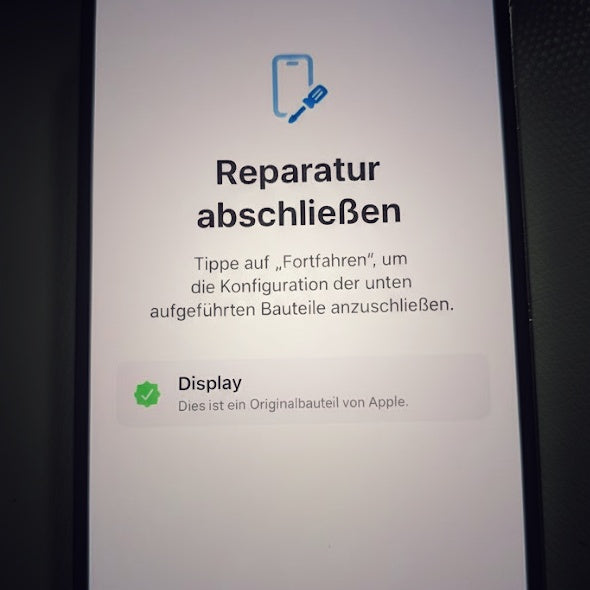 iPhone Displays + Front-Flex - Anlernbar als ORIGINAL USED ab iOS 18