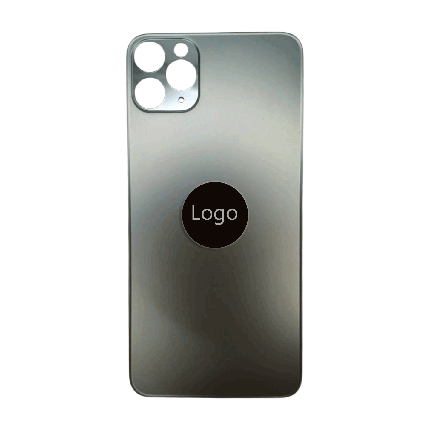 iPhone 11 Pro Max Rückglas Backcover mit Logo (AAA-Qualität)