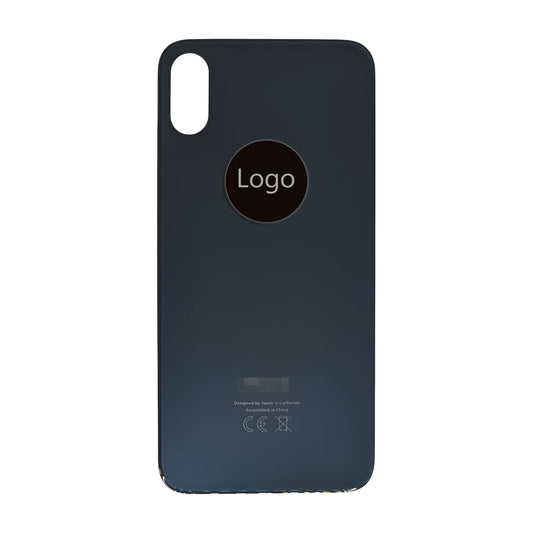 iPhone XS Rückglas Backcover mit Logo (AAA-Qualität)