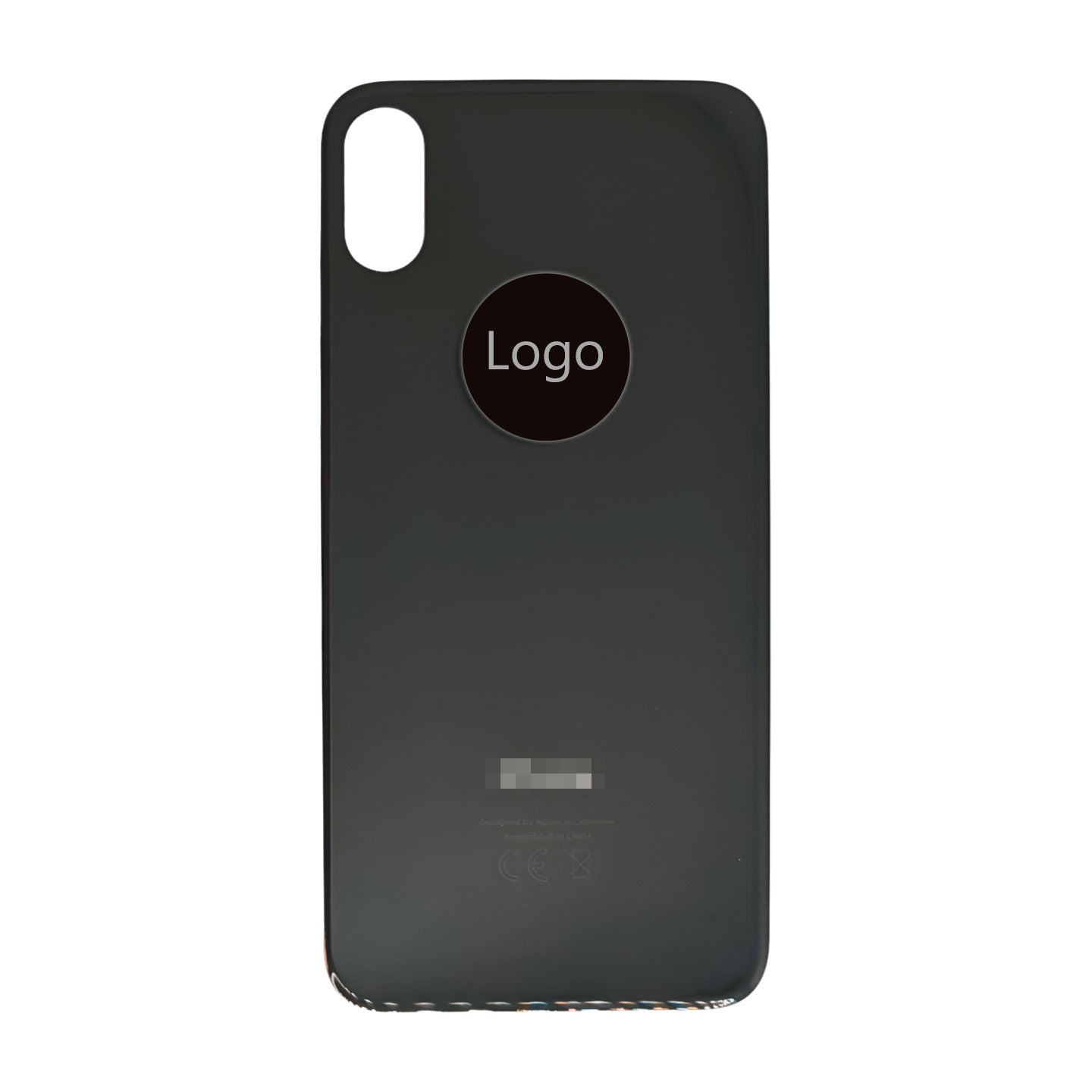 iPhone X Rückglas Backcover mit Logo (AAA-Qualität)