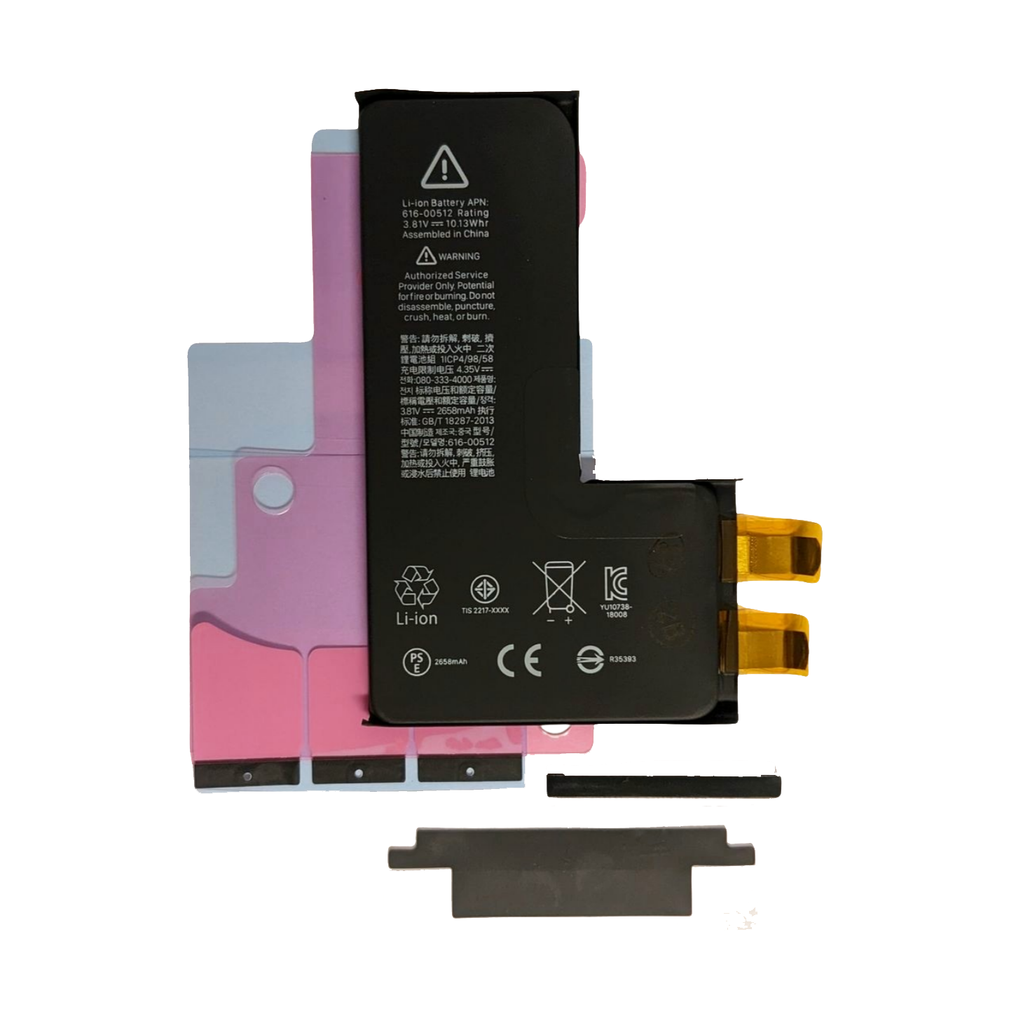 iPhone XS OEM Akkuzelle ohne BMS zum Punktschweißen