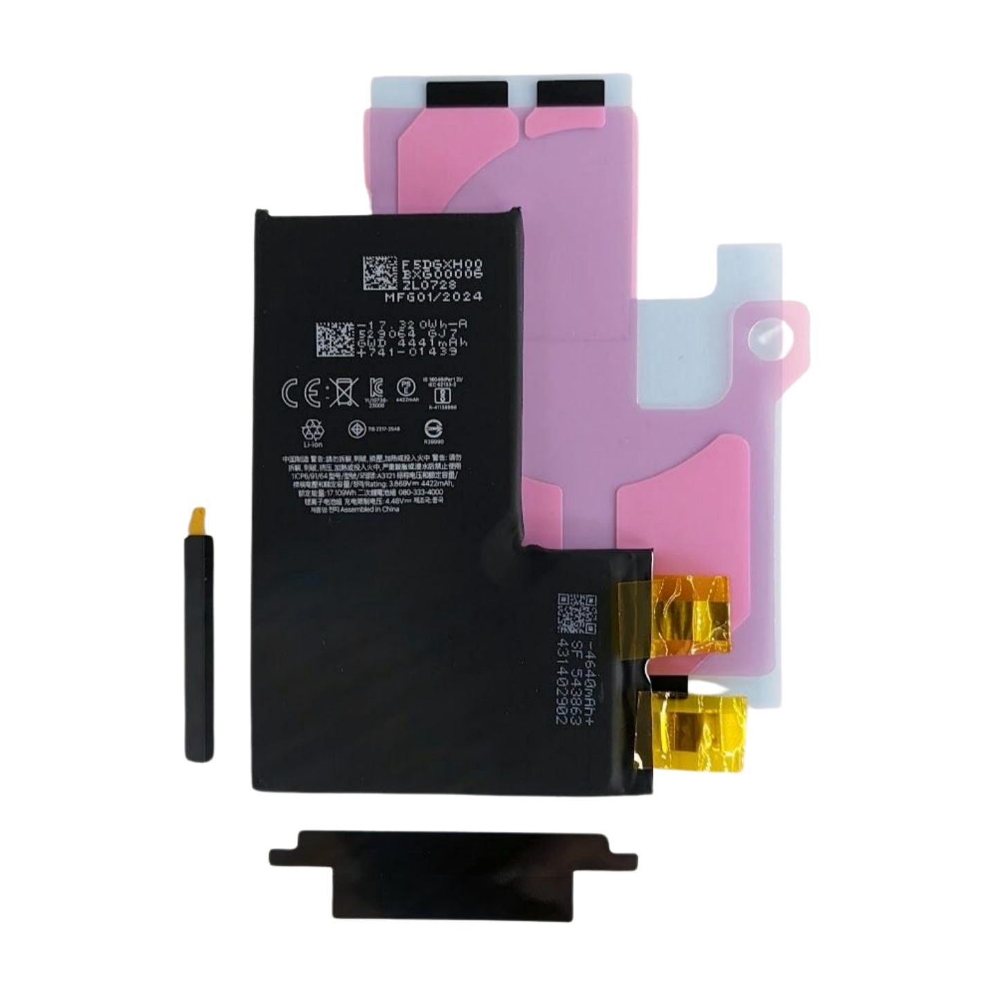 iPhone 15 Pro Max OEM Akkuzelle ohne BMS zum Punktschweißen