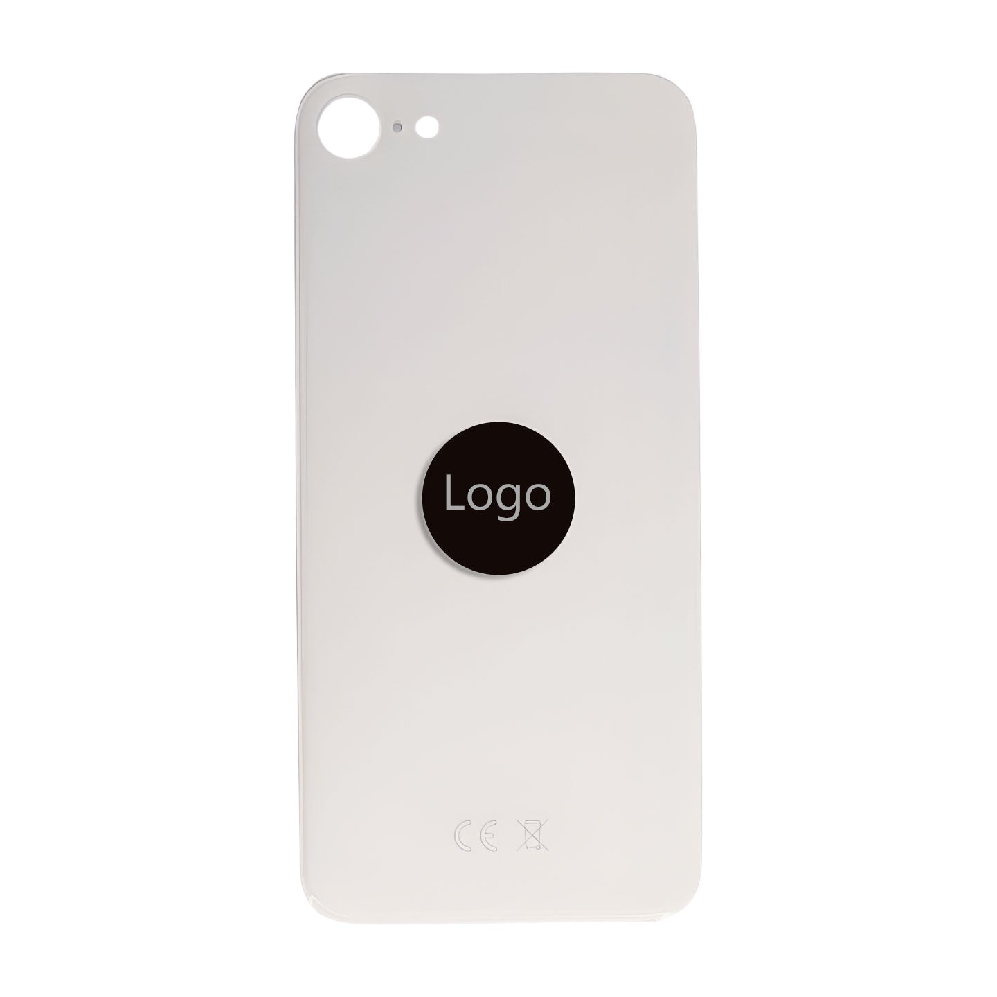 iPhone SE 2020 Rückglas Backcover mit Logo (AAA-Qualität)