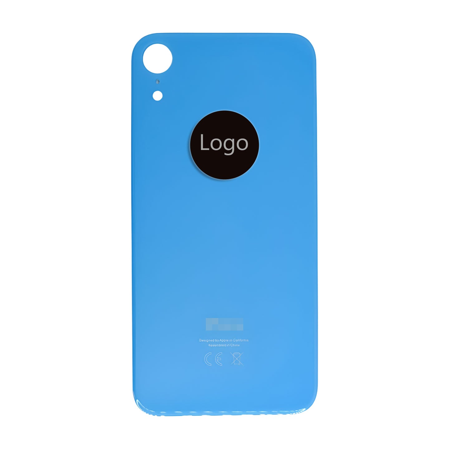 iPhone XR Rückglas Backcover mit Logo (AAA-Qualität)