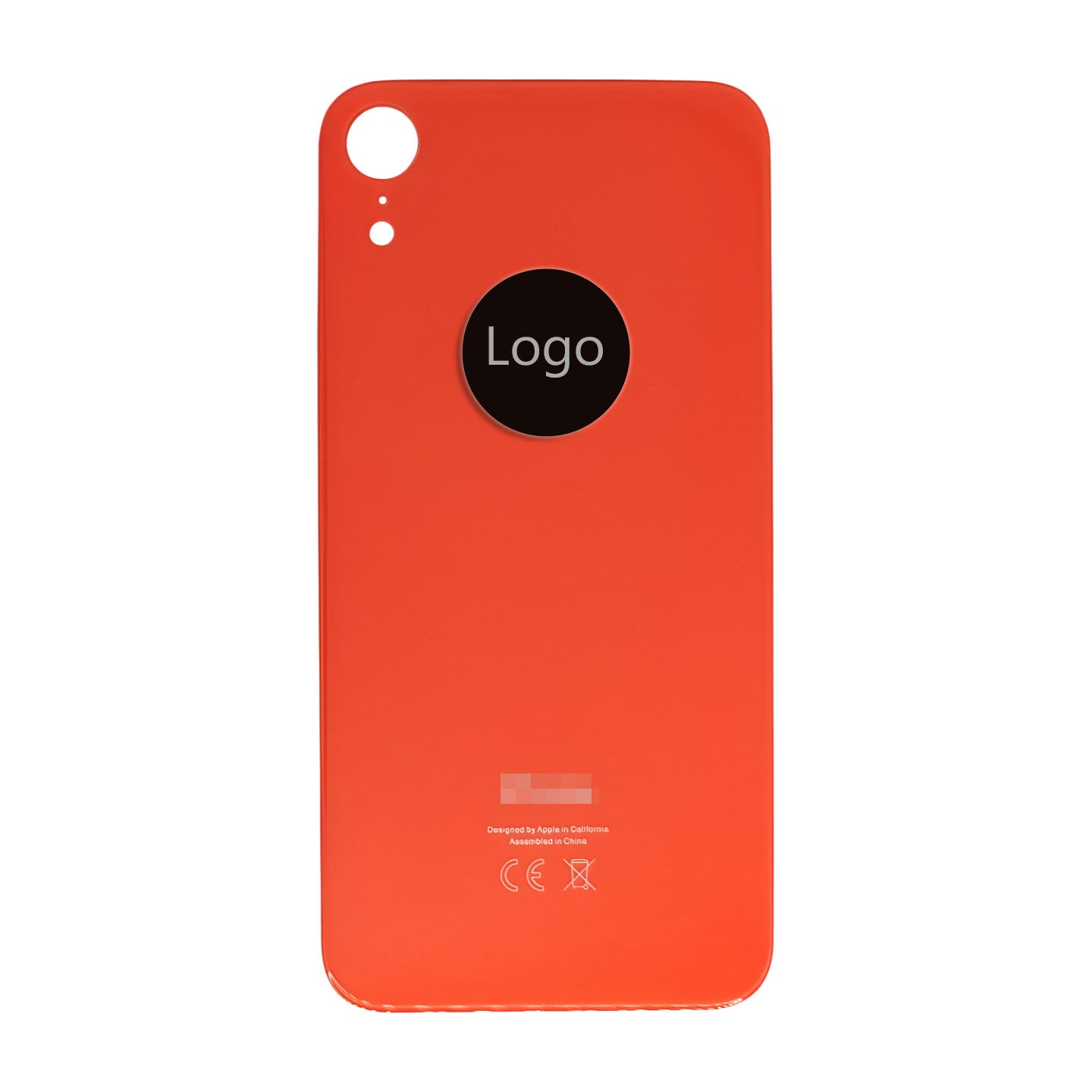 iPhone XR Rückglas Backcover mit Logo (AAA-Qualität)