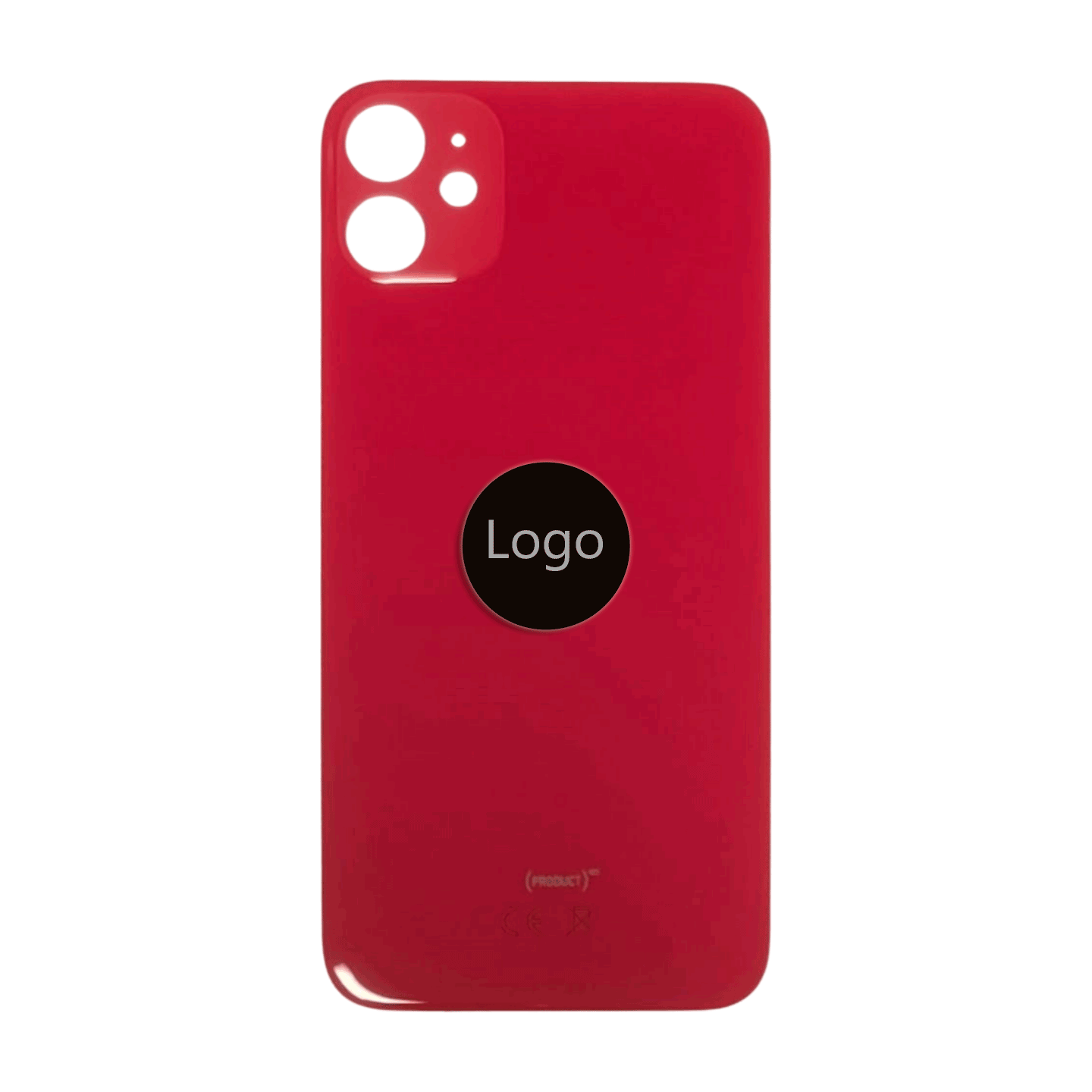 iPhone 11 Rückglas Backcover mit Logo (AAA-Qualität)