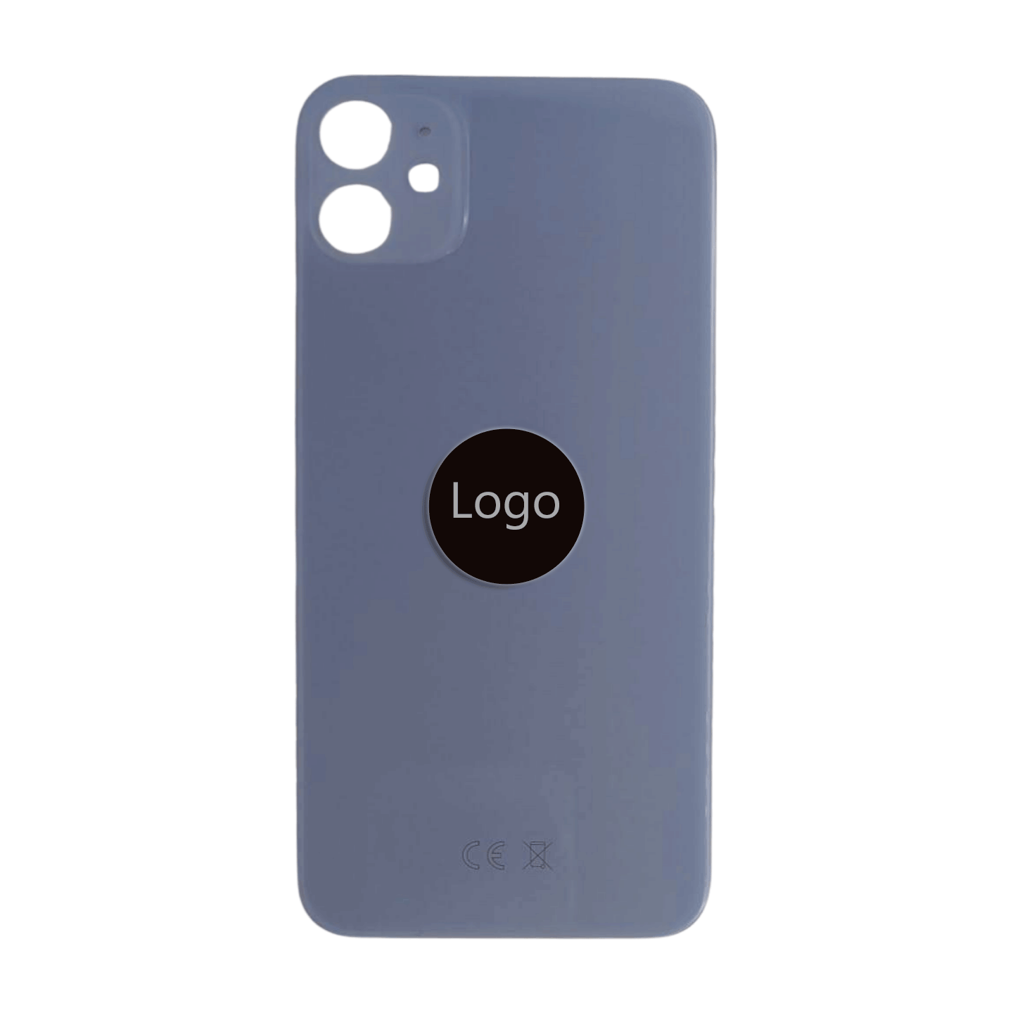 iPhone 11 Rückglas Backcover mit Logo (AAA-Qualität)