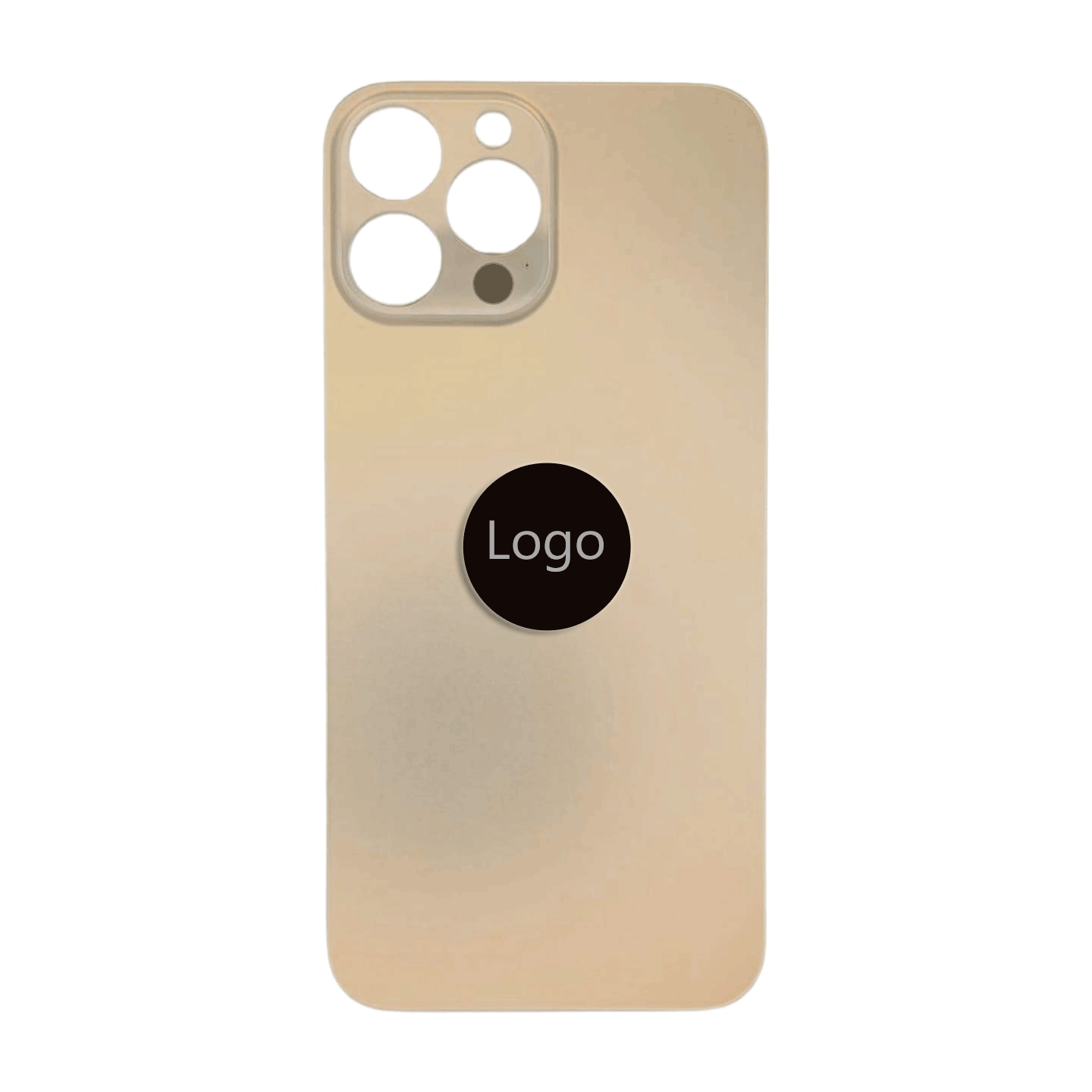 iPhone 13 Pro Max Rückglas Backcover mit Logo (AAA-Qualität)