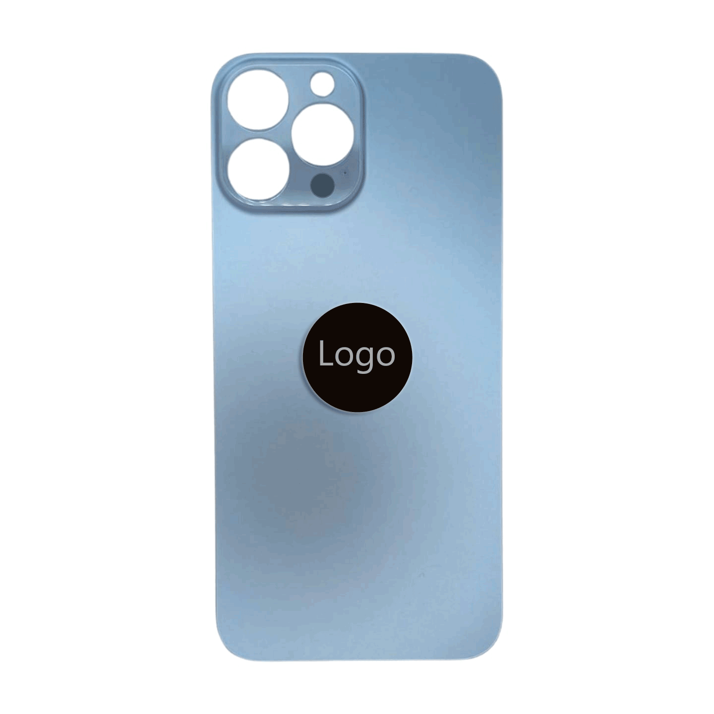 iPhone 13 Pro Rückglas Backcover mit Logo (AAA-Qualität)