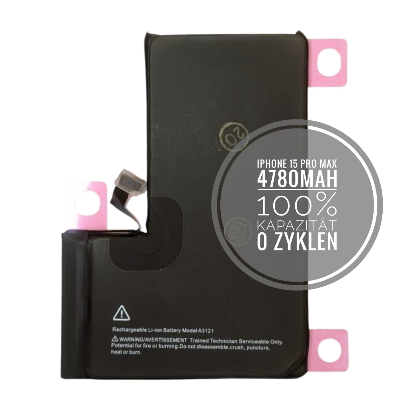 iPhone 15 Pro Max OEM HC Akku -  Anlernbar als ORIGINAL USED ab iOS 18