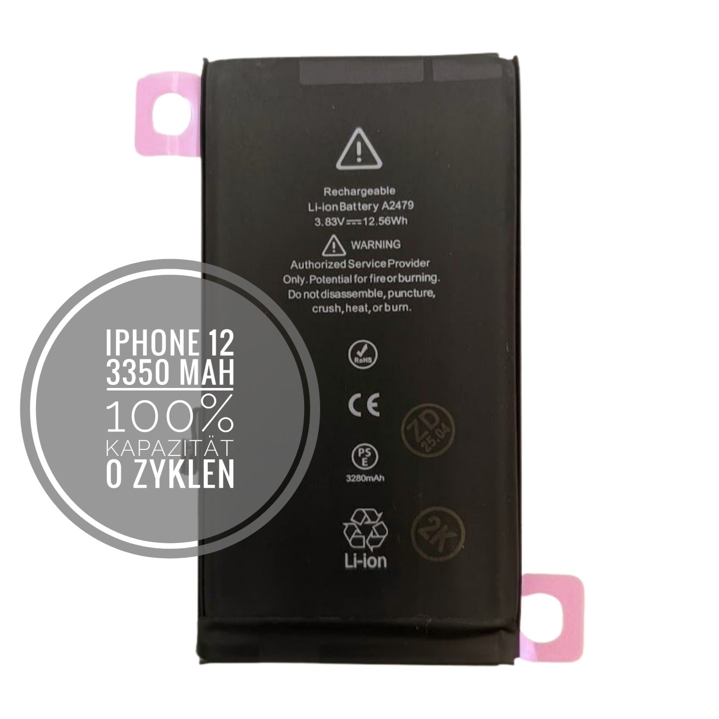 iPhone 12/12Pro OEM HC Akku -  Anlernbar als ORIGINAL USED ab iOS 18