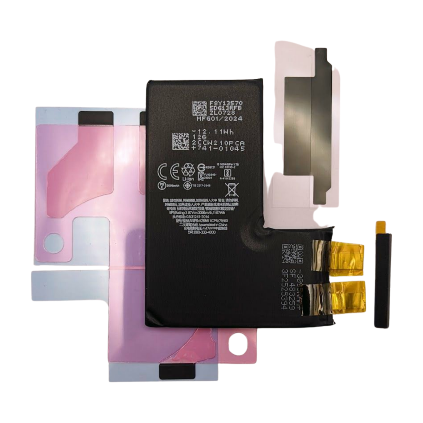 iPhone 13 Pro OEM Akkuzelle ohne BMS zum Punktschweißen